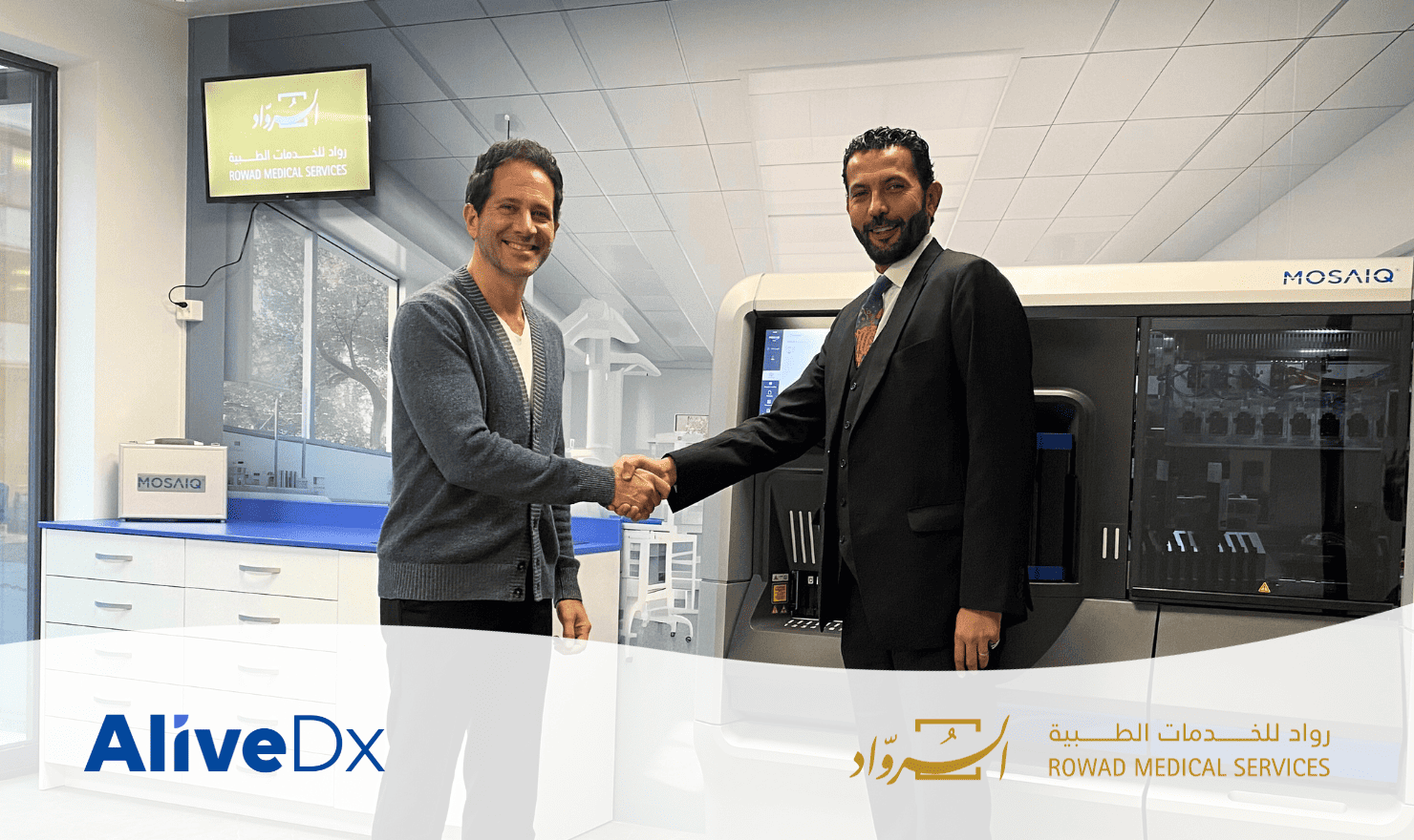AliveDx and Rowad Medical Services sign distribution agreement in the Kingdom of Saudi Arabia