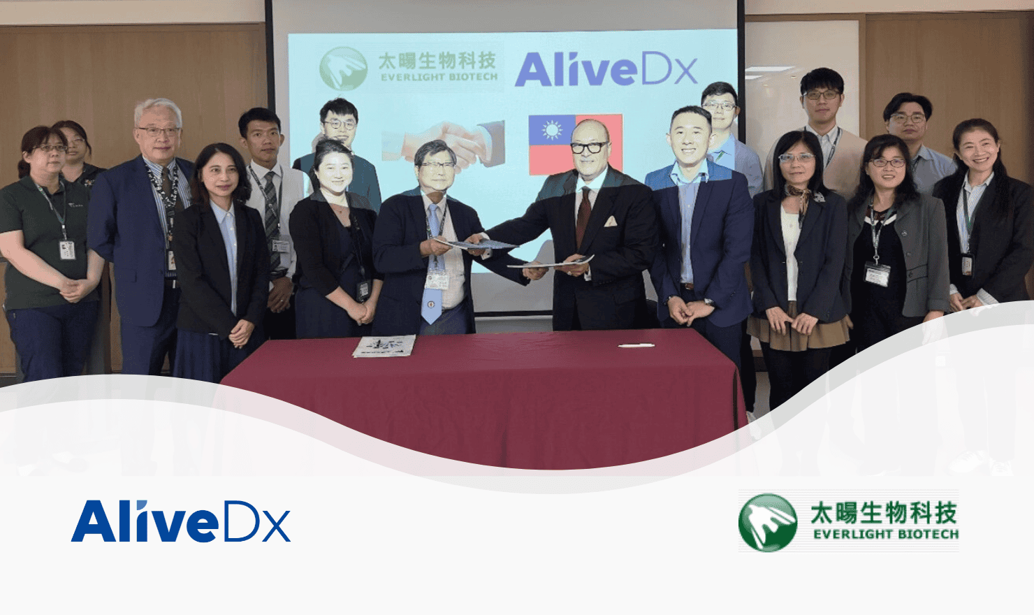 AliveDx Suisse S.A. and Everlight Biotech Co Ltd. Sign Distribution Agreement in Taiwan
